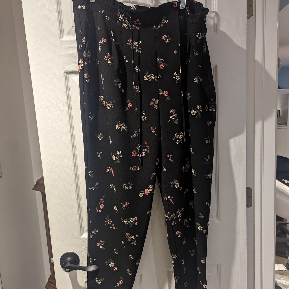 In Every Story... Black Floral Pant